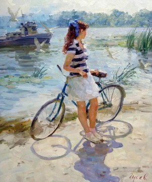 Women Painting - Beautiful Girl VG 12 Impressionist